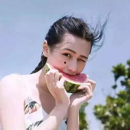 快手网红吃瓜头像女孩子,快手吃瓜女孩的时尚风采